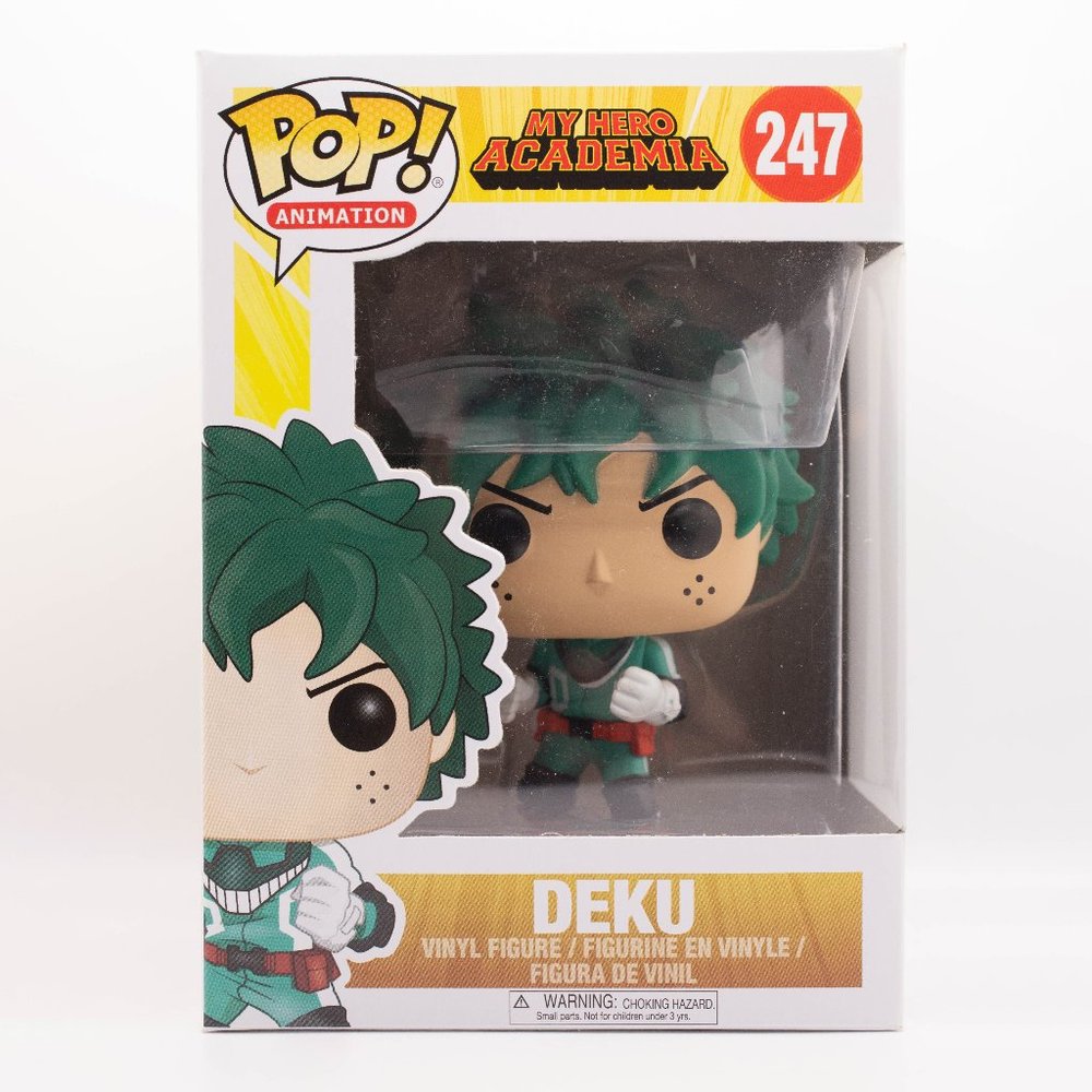 Funko Pop Vinyl MHA My Hero Academia Izuku Midoriya "Deku" #247 (in Box GUC)